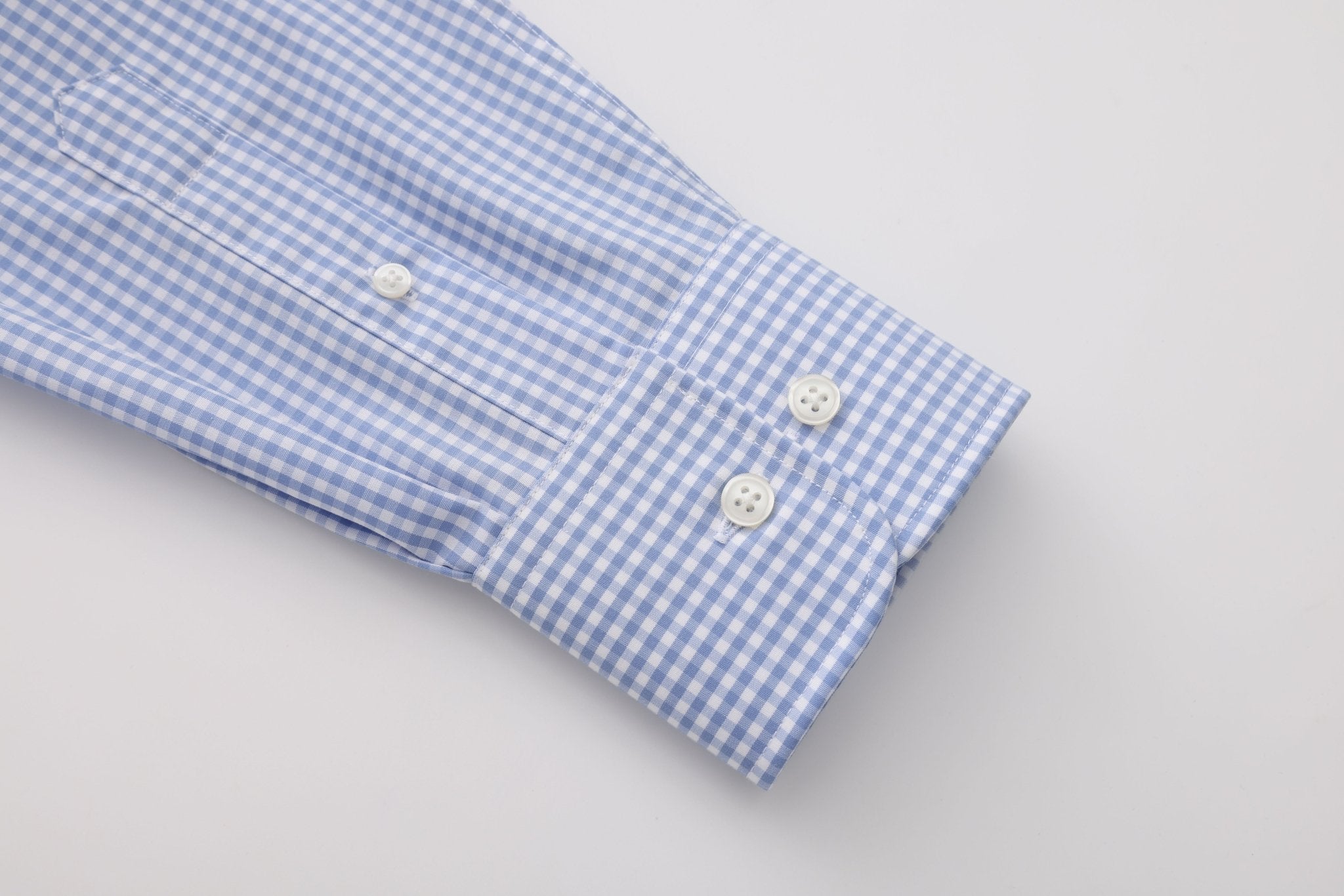 BLUE GINGHAM OLIVER SHIRT - Emporio