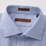 BLUE GINGHAM OLIVER SHIRT - Emporio
