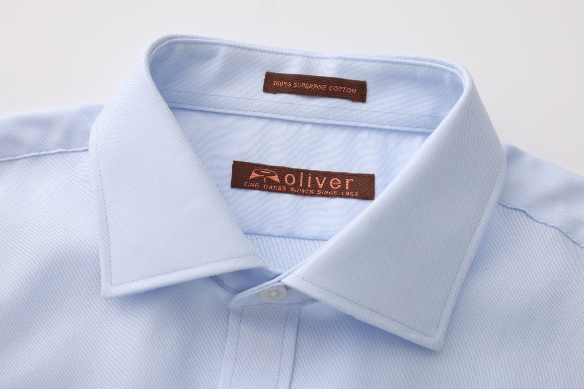 BLUE OXFORD OLIVER SHIRT - Emporio