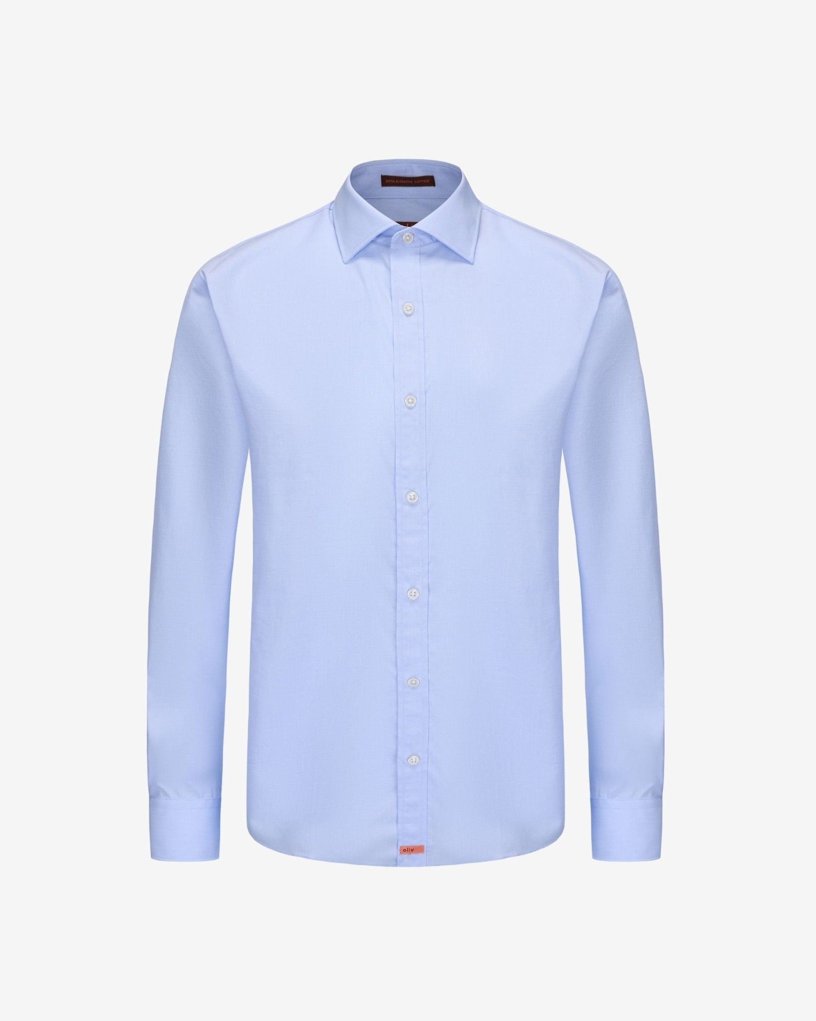 CLASSIC LIGHT BLUE OLIVER SHIRT - Emporio