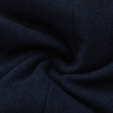HAMILTON & HAYES 3/4 WOOL WINTER COAT IN NAVY - Emporio