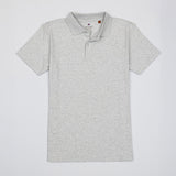 OLIVER 3 BUTTON POLO IN GREY - Emporio