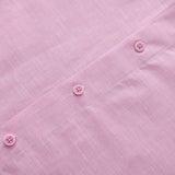 OLIVER COTTON - LINEN POLO IN PINK - Emporio