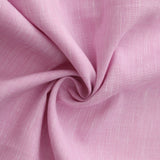 OLIVER COTTON - LINEN POLO IN PINK - Emporio