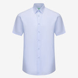 OLIVER COTTON - LINEN POLO IN SKY - Emporio