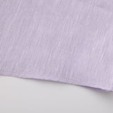 OLIVER LINEN POLO IN VIOLET - Emporio