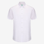 OLIVER LINEN POLO IN WHITE - Emporio