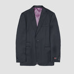 PRINCETON PEAK LAPEL SUIT IN NAVY - Emporio