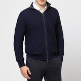 RAFFAELLO TWO WAY ZIP IN NAVY - Emporio