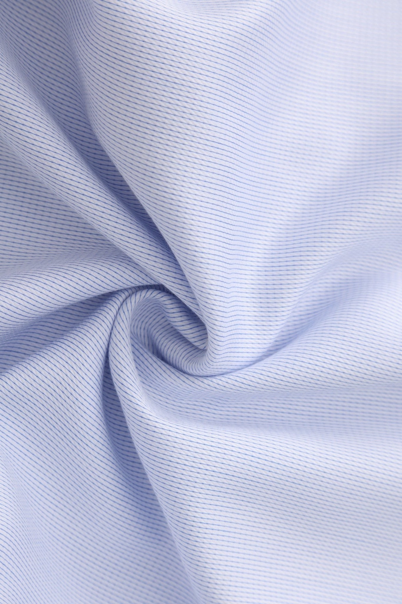 SKY BLUE PINSTRIPE OLIVER SHIRT - Emporio