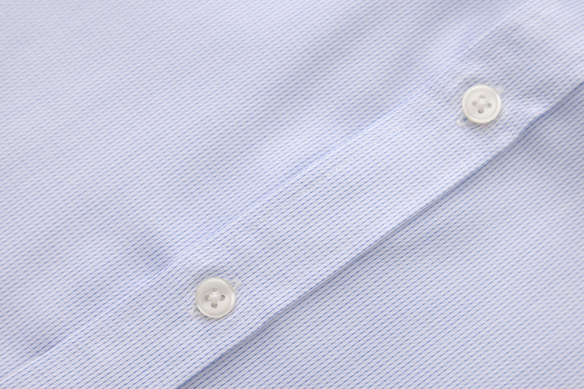 SKY BLUE PINSTRIPE OLIVER SHIRT - Emporio
