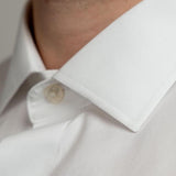 Oliver Men Non-Iron Pique- White - Emporio