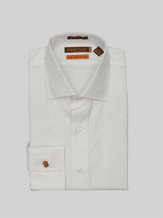 oliver dress shirts SOLID WHITE OLIVER SHIRT