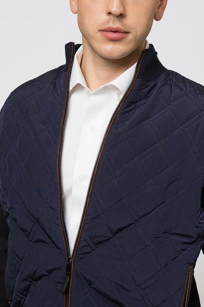 Raffaello Diamond Quilted Full Zip - Emporio