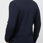 Richard Del Tor single-breasted sweater blazer-Navy - Emporio