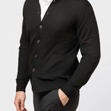 Richard Del Toro Lightweight Button Front-Black - Emporio