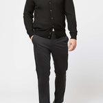 Richard Del Toro Lightweight Button Front-Black - Emporio