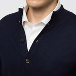 Richard Del Toro Lightweight Button Front-M.Blue - Emporio