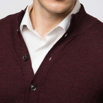 Richard Del Toro Lightweight Button Front-Mulberry - Emporio
