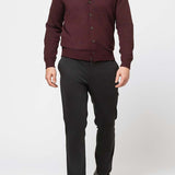 Richard Del Toro Lightweight Button Front-Mulberry - Emporio