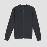 MXM BASEBALL JACKET IN CHARCOAL