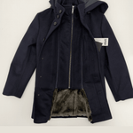 BOYS WOOL WINTER COAT IN BLACK - THE RUSSELL - Emporio