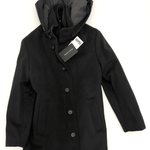 BOYS WOOL WINTER COAT IN BLACK - THE RUSSELL - Emporio