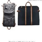 GENUINE LEATHER GARMENT BAG - Emporio