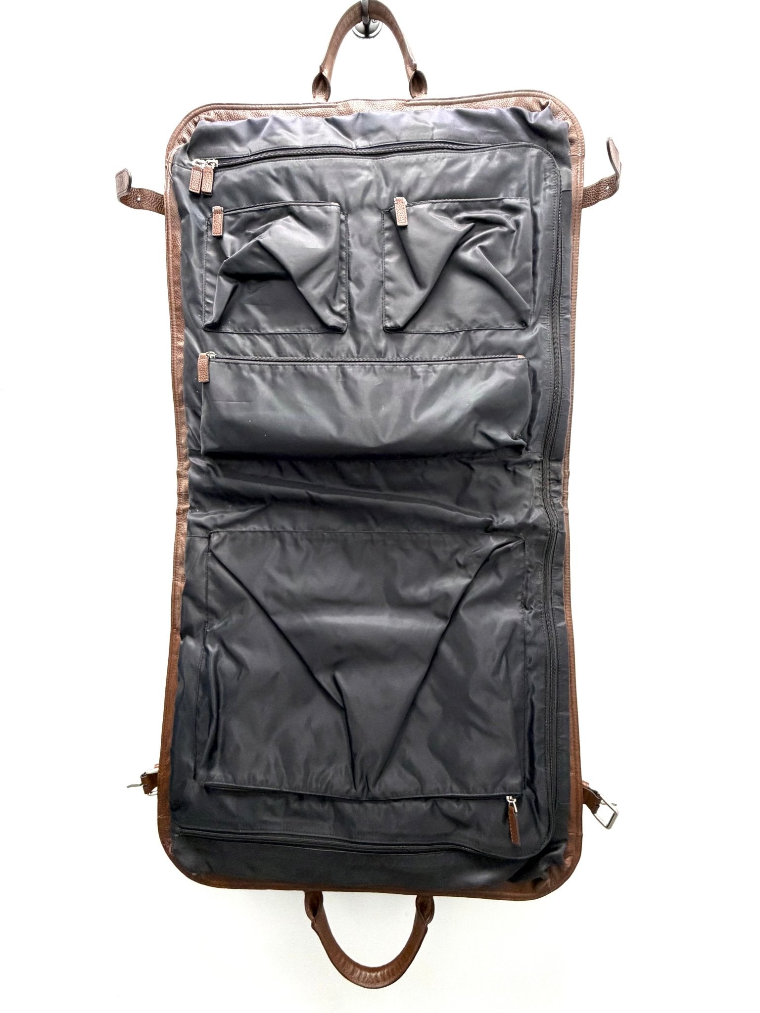 GENUINE LEATHER GARMENT BAG - Emporio