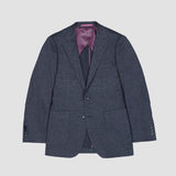 HALF-LINED RIALTO BLAZER IN TEXTURED GREY - Emporio