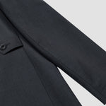 HAMILTON & HAYES 3/4 WATER REPELLANT COAT IN CHARCOAL GREY - Emporio