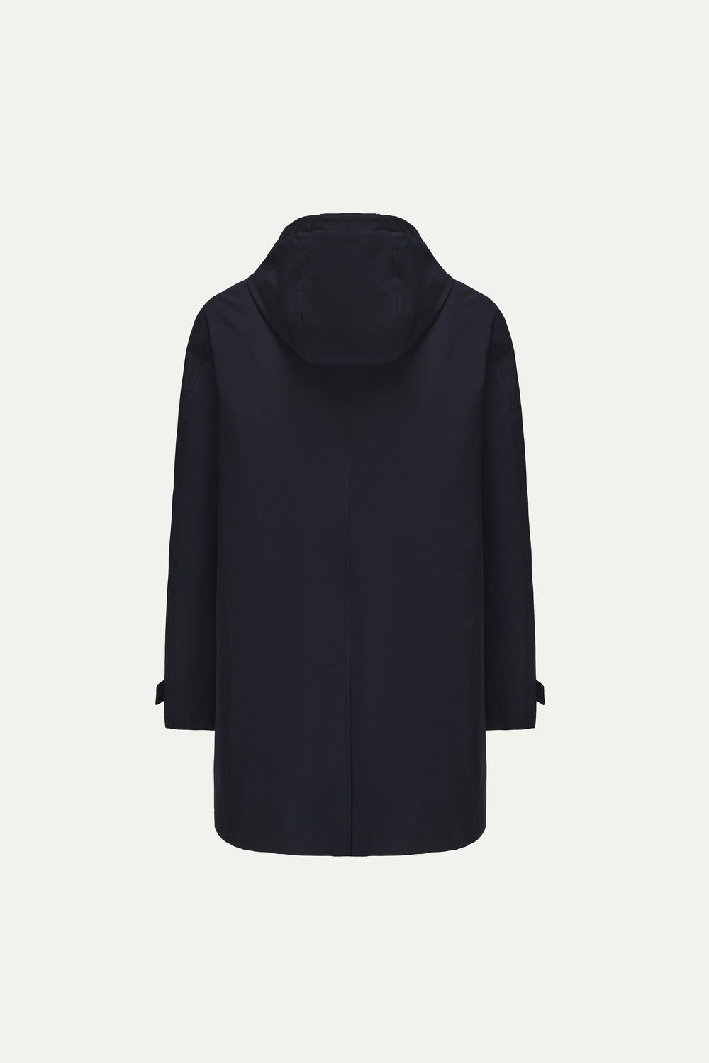 HAMILTON & HAYES 3/4 WINTER RAIN COAT IN NAVY - Emporio