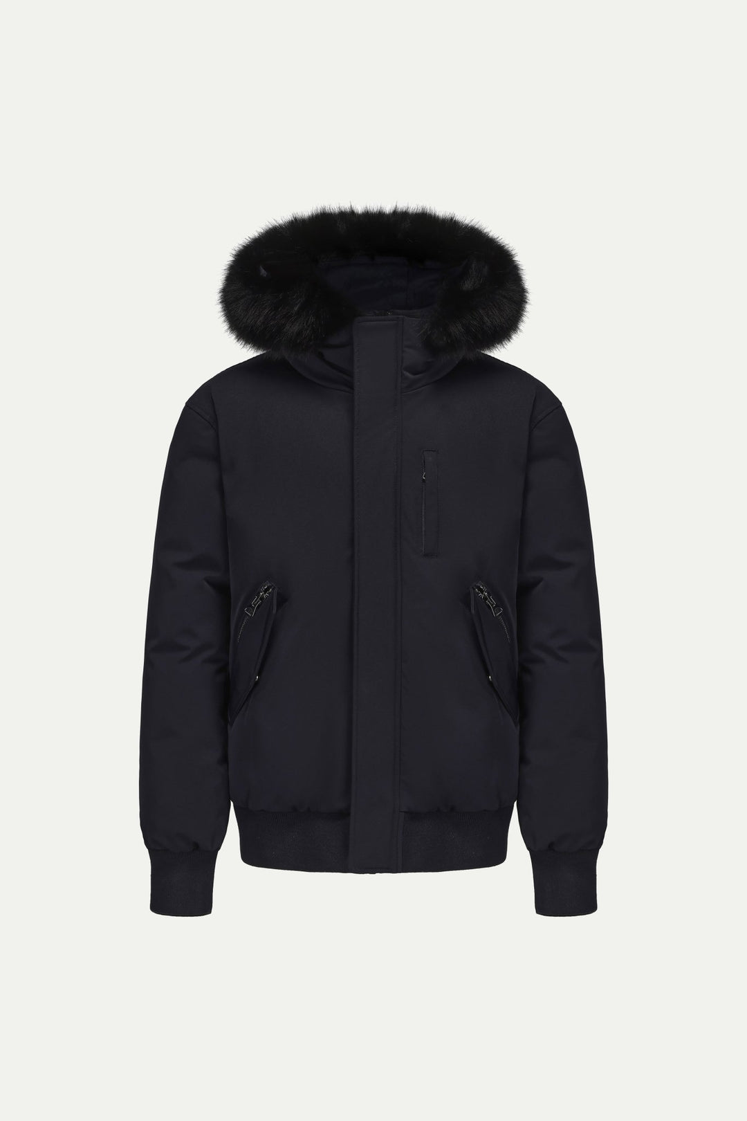 HAMILTON & HAYES BOMBER IN BLACK – Emporio