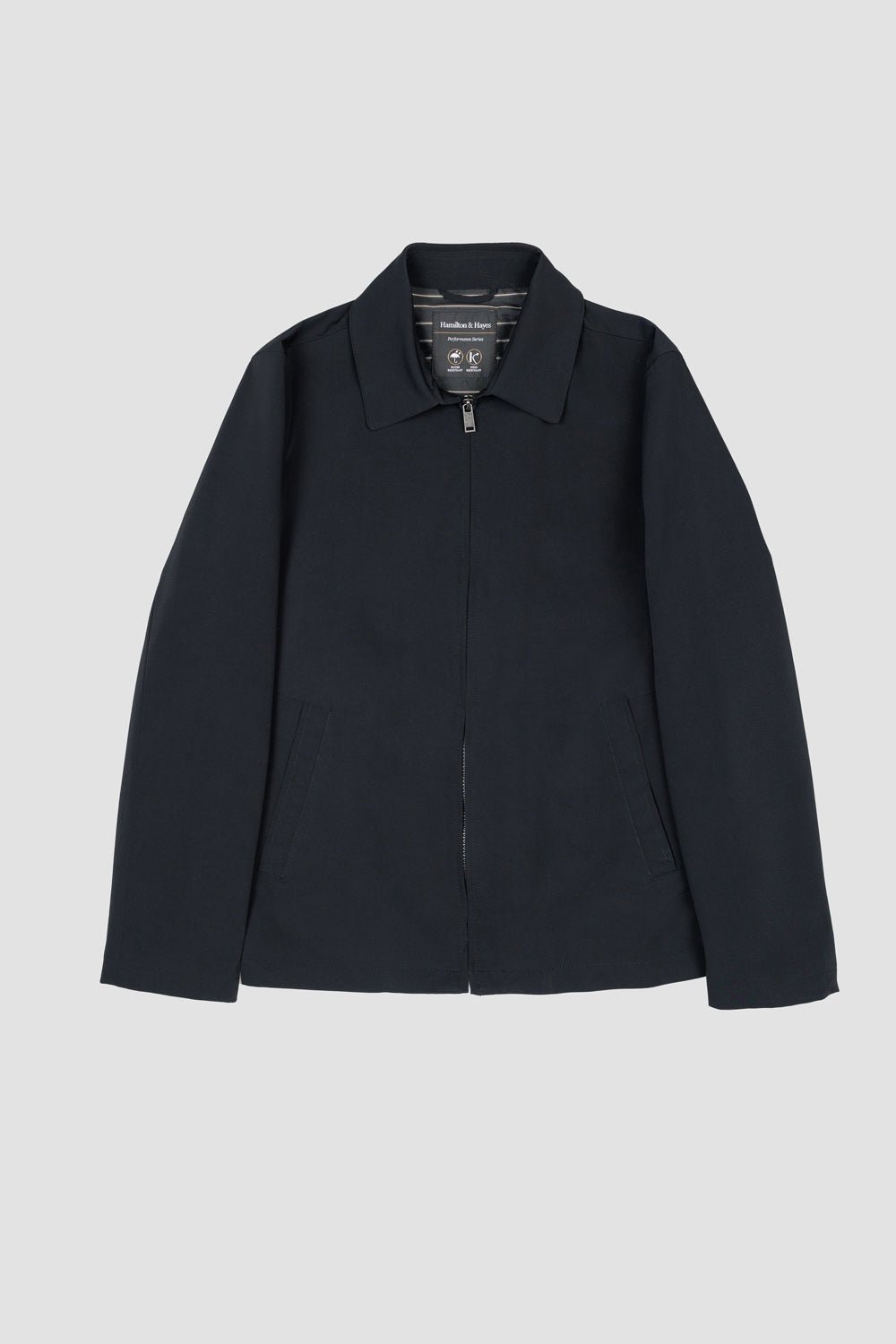 HAMILTON & HAYES NOME JACKET IN BLACK - Emporio