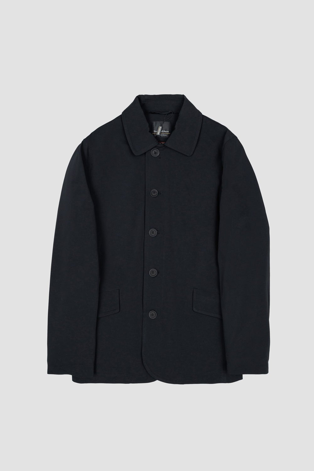 HAMILTON & HAYES PALMER COAT IN BLACK - Emporio