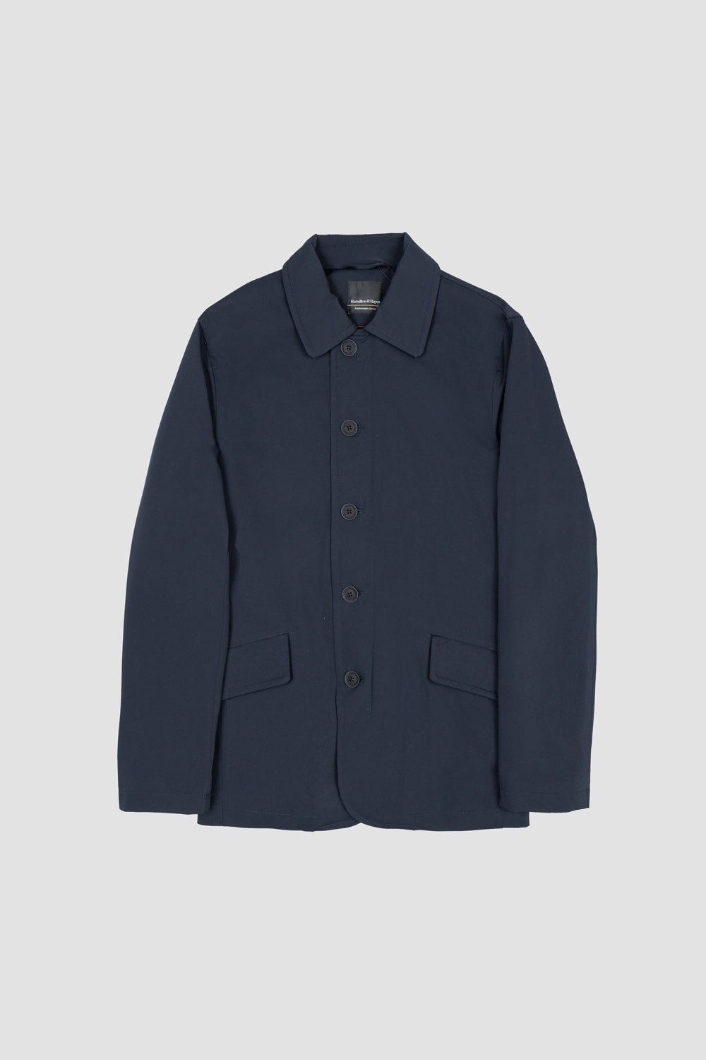 HAMILTON & HAYES PALMER COAT IN NAVY - Emporio