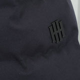 H&H QUILTED DOWN COAT IN NAVY - Emporio