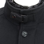 H&H WOOL DOWN COAT IN BLACK - Emporio
