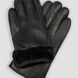 LAMB SKIN GLOVE - THICK FUR LINING - Emporio