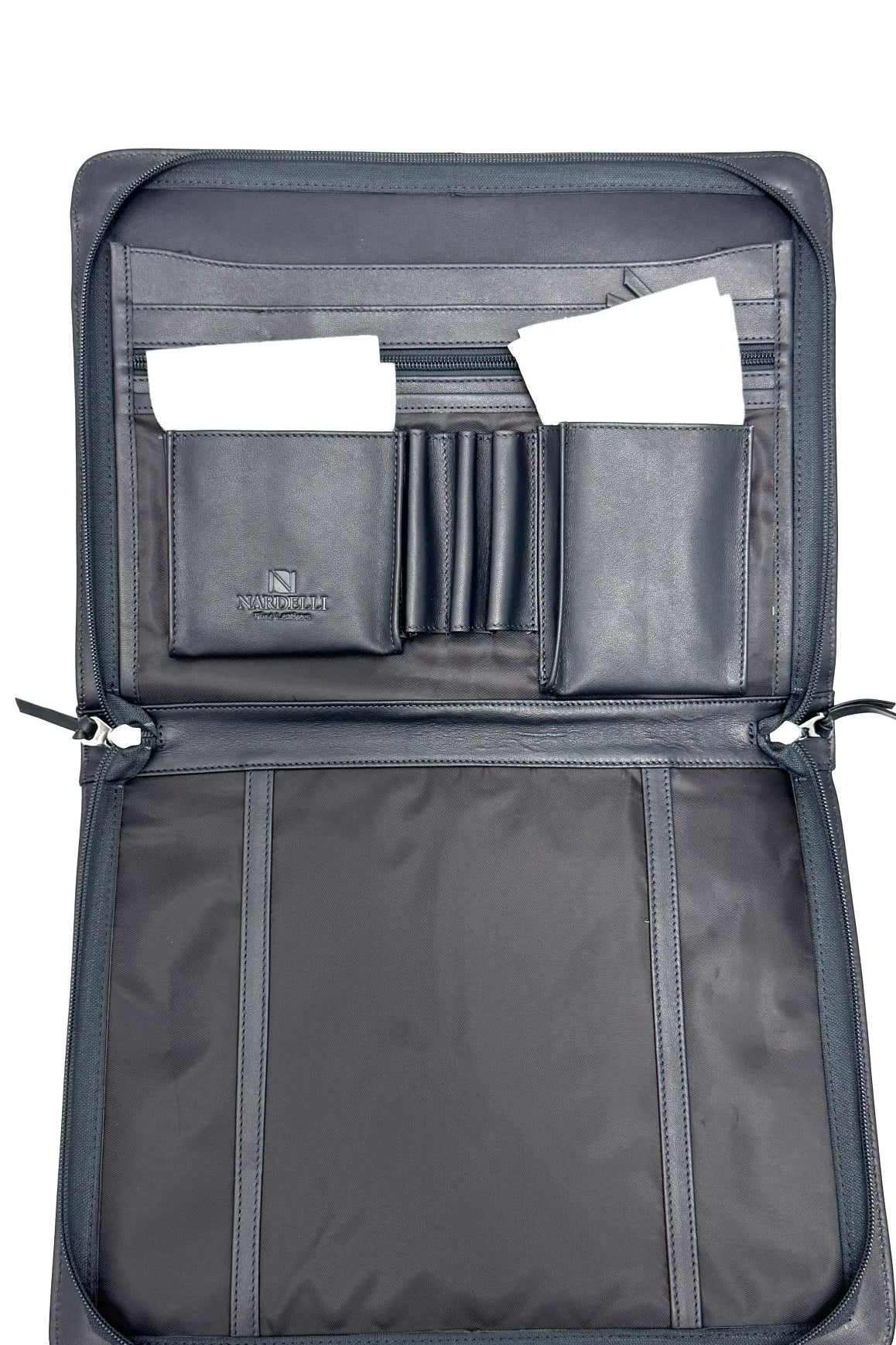 LEATHER NOTEBOOK IN BLACK - Emporio