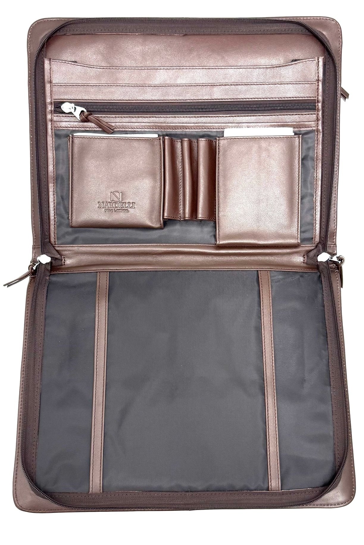 LEATHER NOTEBOOK IN BROWN - Emporio