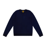 MERINO WOOL HONEYCOMB CREW NECK - Emporio