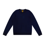 MERINO WOOL HONEYCOMB CREW NECK - Emporio
