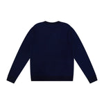 MERINO WOOL HONEYCOMB CREW NECK - Emporio