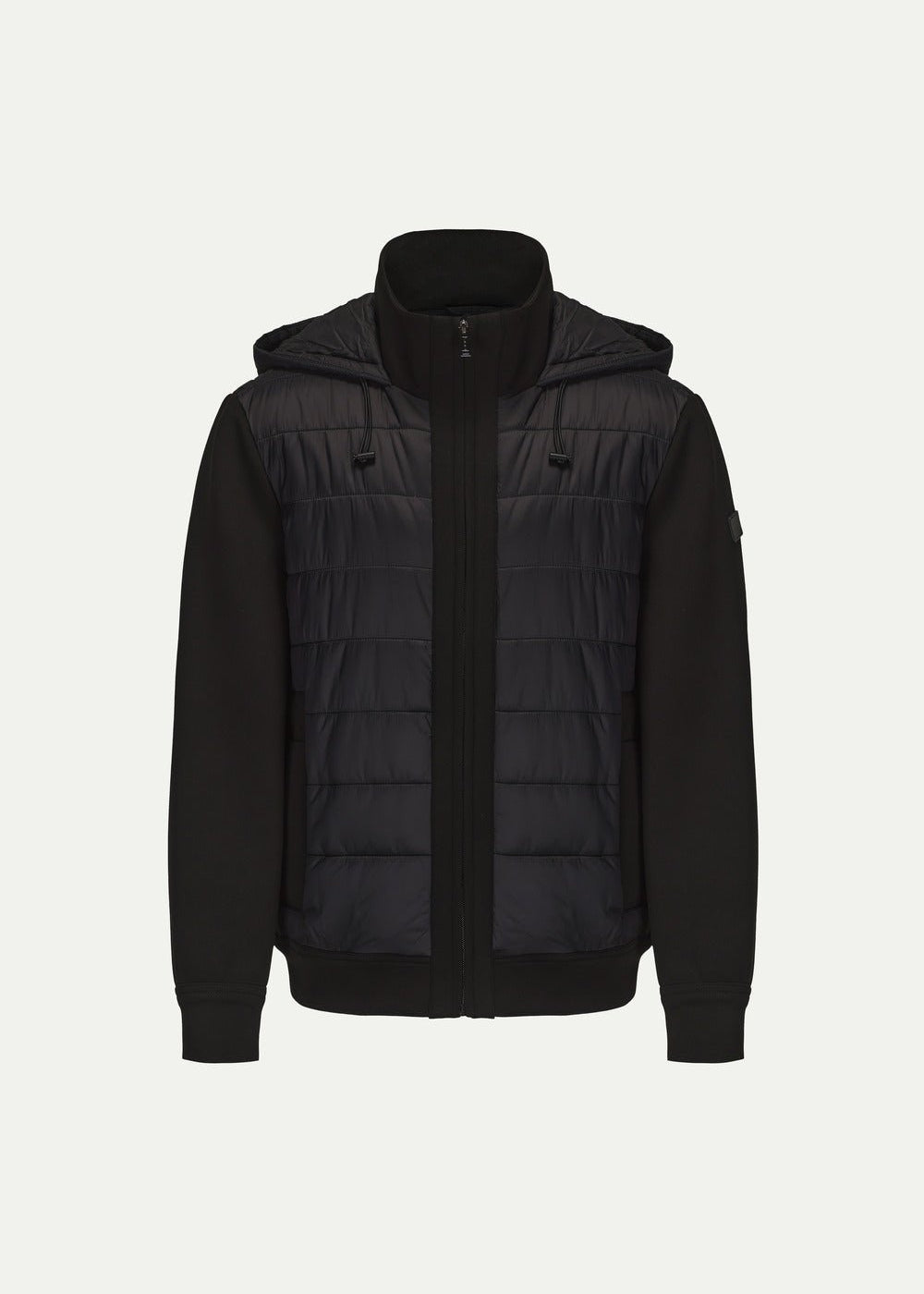 MXM 1/2 QUILTED JACKET IN BLACK - Emporio