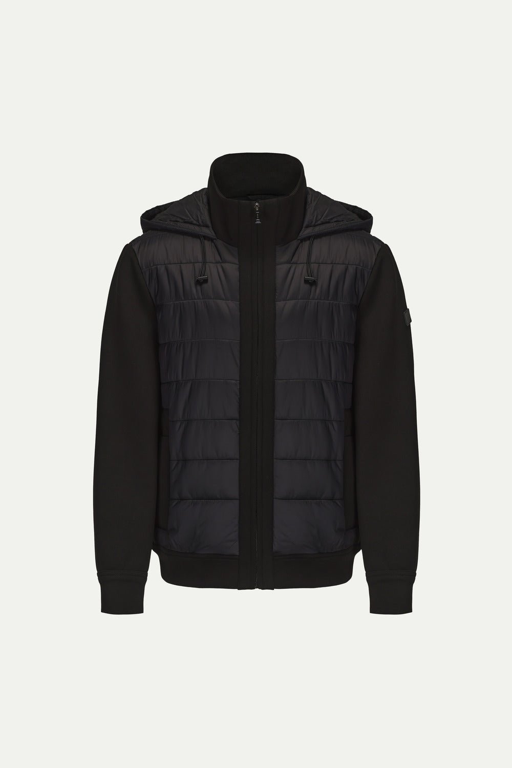 MXM 1/2 QUILTED JACKET IN BLACK - Emporio