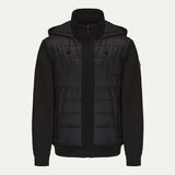 MXM 1/2 QUILTED JACKET IN BLACK - Emporio