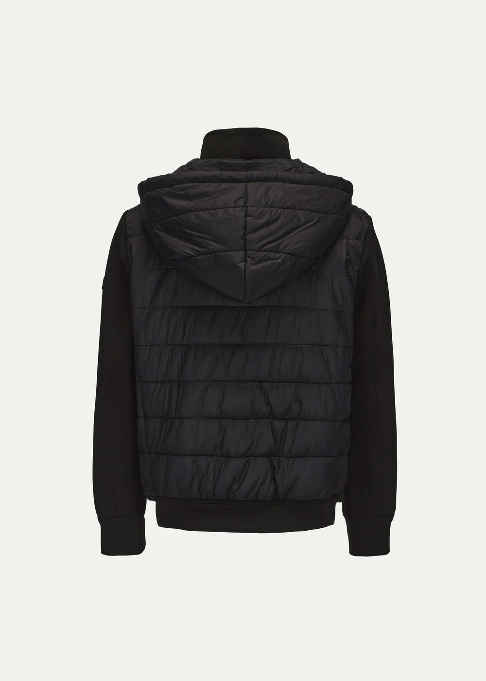 MXM 1/2 QUILTED JACKET IN BLACK - Emporio