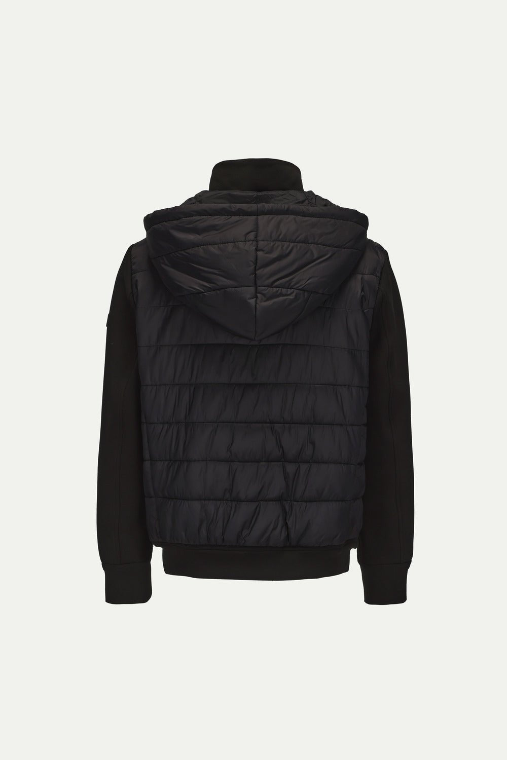 MXM 1/2 QUILTED JACKET IN BLACK - Emporio