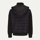 MXM 1/2 QUILTED JACKET IN BLACK - Emporio